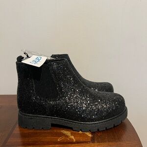 Carter's Black Glitter Boots for Youth